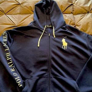 Big and Tall Ralph Lauren POLO Fleece/Hoodie Jacket